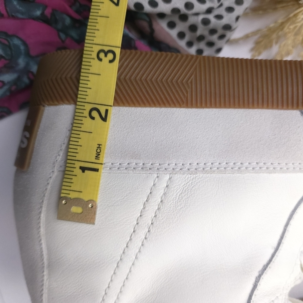 Sorel Women's White High-Top Wedge Sneakers Sz 9.5 - Picture 14 of 14